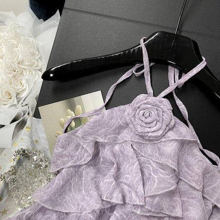 Reya Ruffled Rosette Blouse - Alamode By Akanksha