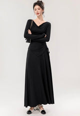 Mia Drawstring Coord Set - Set of Top and Skirt
