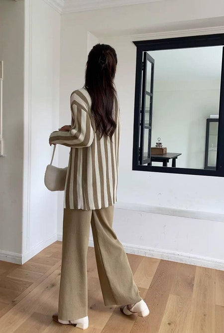 Hanoi Knitted Coord Set - Alamode By Akanksha