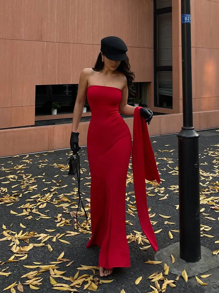 Buy Alamea Offshoulder Statement Dress with Scarf in Red Online in India on Miss Mosa Buy Alamea Offshoulder Statement Dress with Scarf in Red Online in India on Miss Mosa