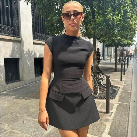 Black - Lapos Summer Bodycon Dress