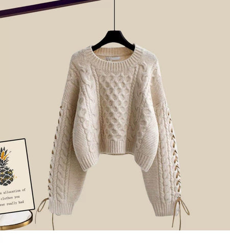 Noah Knitted Winter Co-ord - Alamode By Akanksha