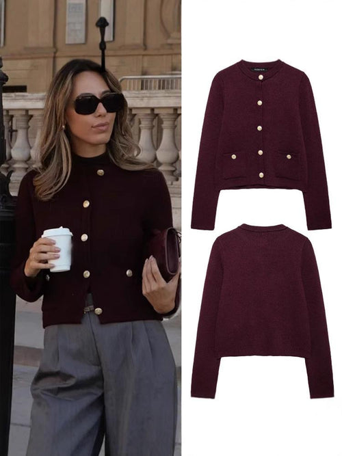 Calisto Woolen Cardigan Jacket