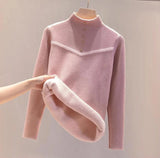 Andrea Fleece Turtleneck Sweater - Alamode By Akanksha