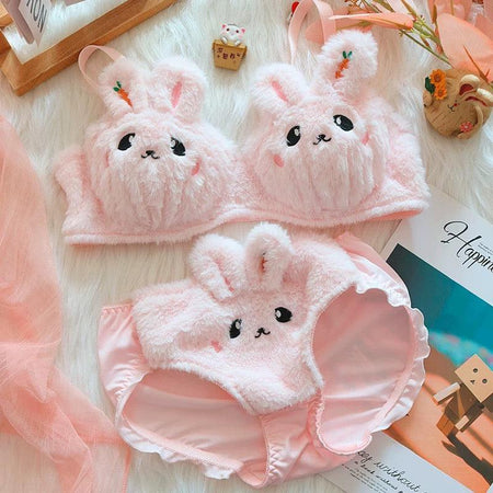 Pink - Louisa Cute Lingerie Set