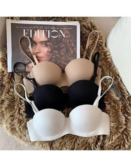 Black - Austin Seamless Pushup Bralettes