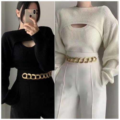 Willow Luxury Collection Set of Sweater and Pants - Alamode By Akanksha