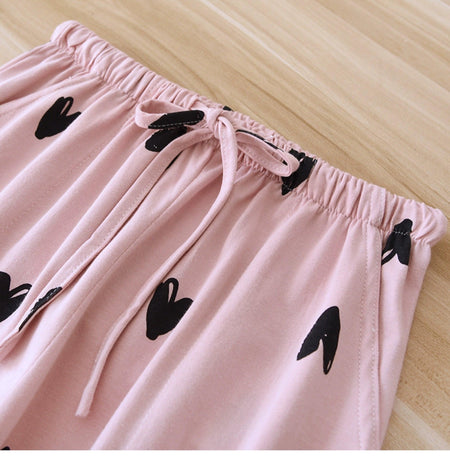 Cute Solia Heart Pyjamas - Alamode By Akanksha