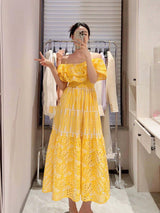 Positano Luxe Summer Dress - Alamode By Akanksha