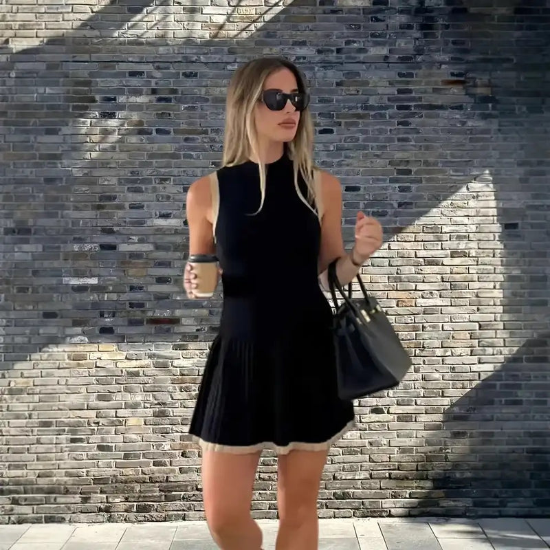 Abby Luxe Short Knit Dress