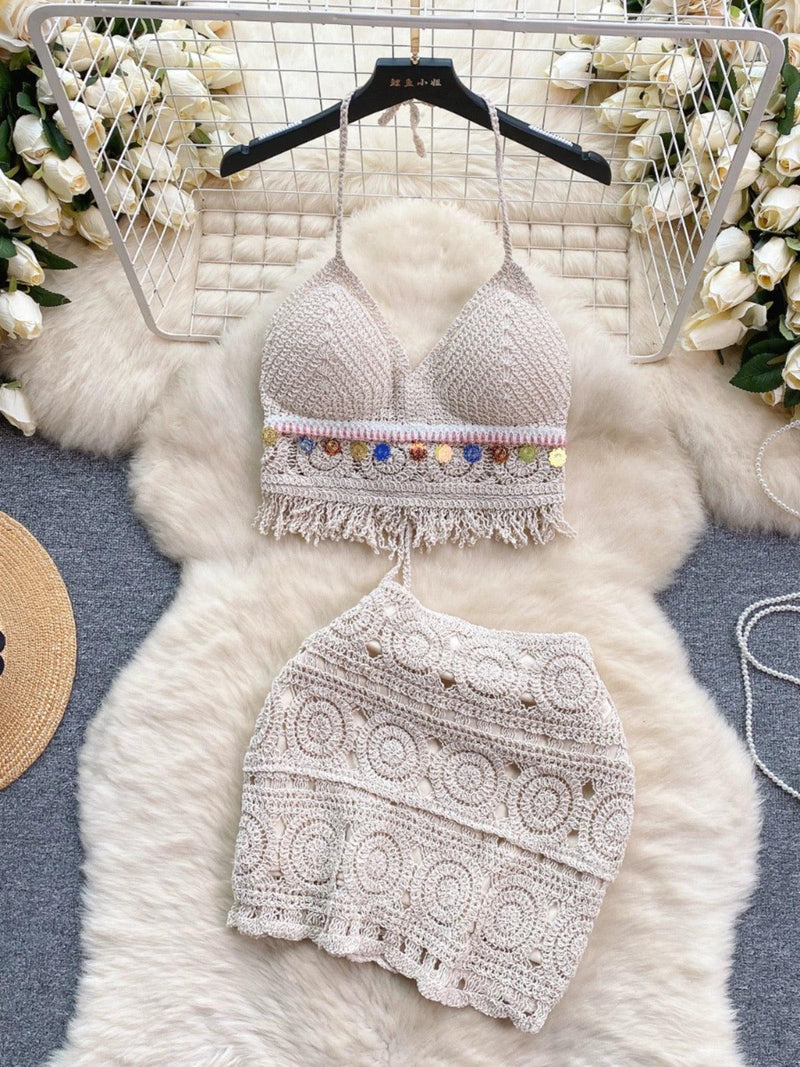 Debbie 2 Piece Coord Set - Resortwear Set - Alamode By Akanksha