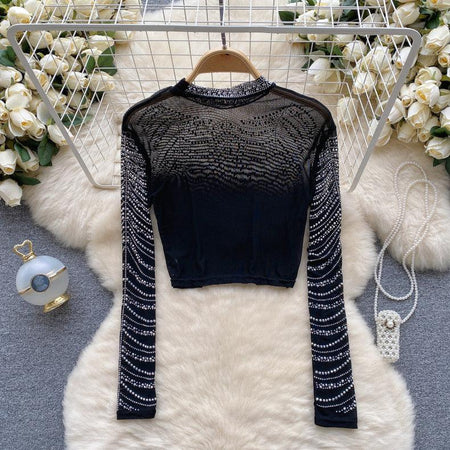 Mariam Hotfix Party Top - Alamode By Akanksha