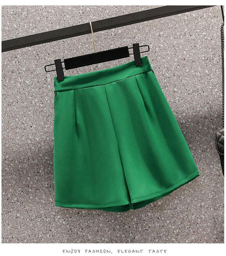 Absidee Coord Set with Belt - flat-lay product shot, green - Miss Mosa By Akanksha