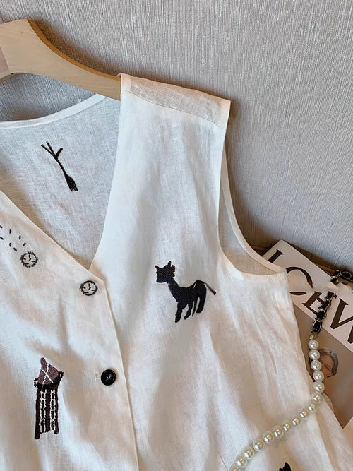 Agnes Vest Summer Top