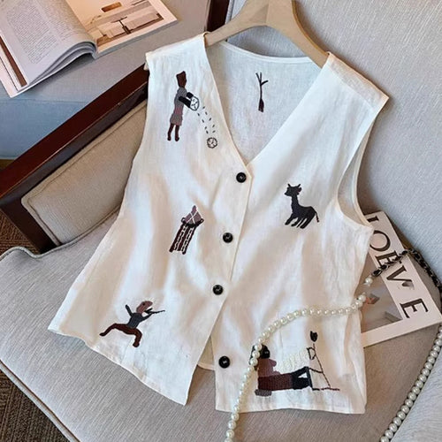 Agnes Vest Summer Top