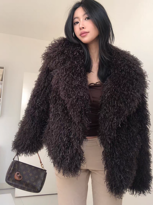 Aldina Luxe Fur Cape