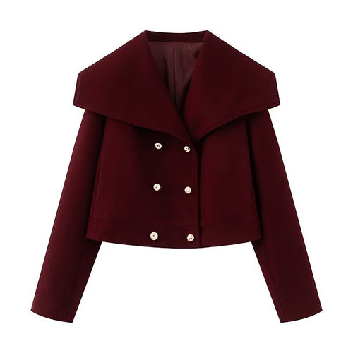 Amory Luxe Winter Crop Blazer