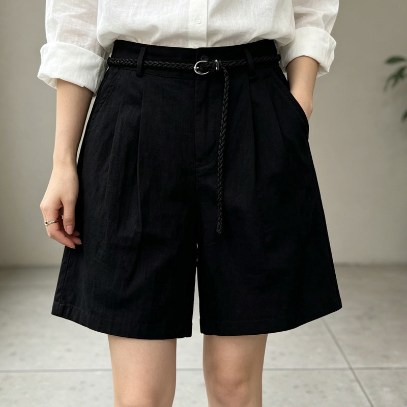 Buy Andie Statement Shorts With Belt for Women Online in India