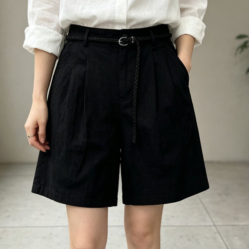 Andie Statement Shorts With Belt