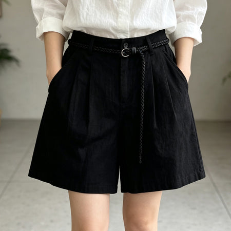 Andie Statement Shorts With Belt