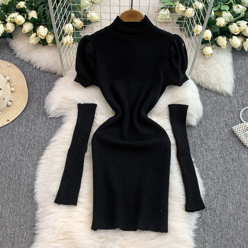 Antonia Soft Dress With Sleeves