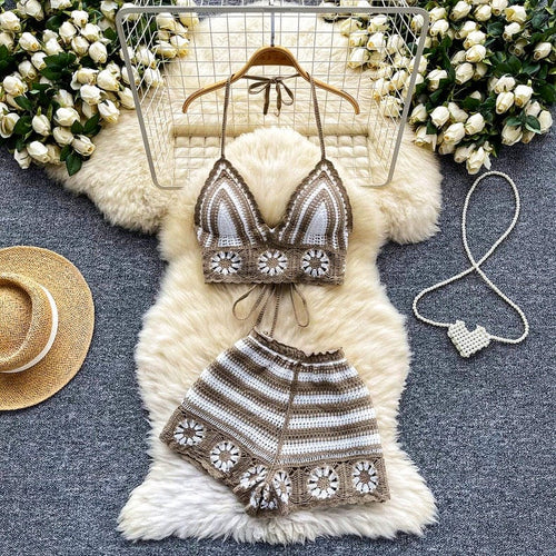 Athena 2 Piece Coord Set Resortwear In Pink