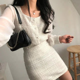 Louisa Tweed 2 Pc Set - Alamode By Akanksha