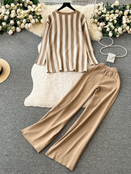 Hanoi Knitted Coord Set - Alamode By Akanksha