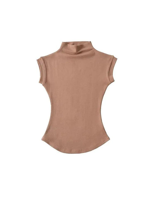 Dote Turtleneck Summer Tops - Alamode By Akanksha