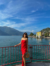 Zanzi Ruffled Bodycon Dress - Alamode By Akanksha