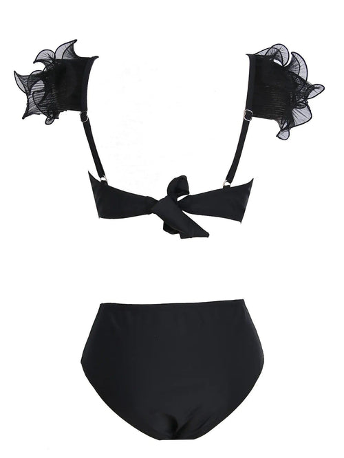 Bauble Statement Summer Bikini In Black