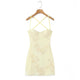 Beatrix Embroidered Mini Dress