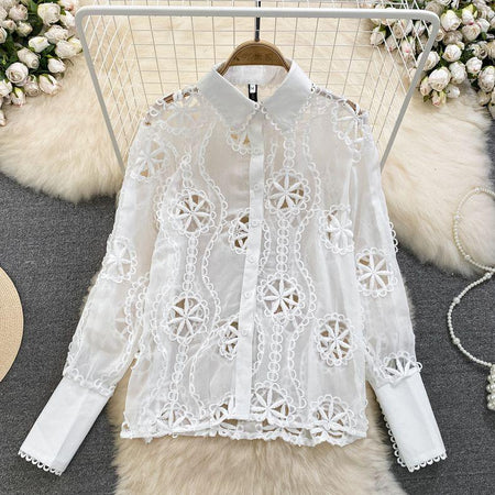 Belleza Summer Coord Set in White - front shot on hanger, white - Miss Mosa By Akanksha