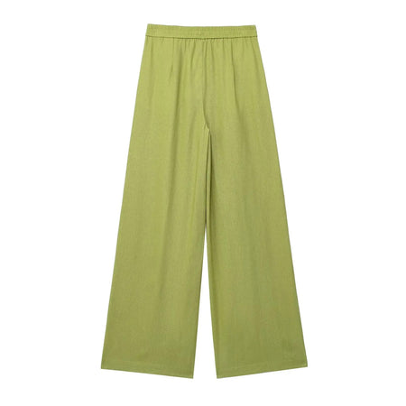 Bizo Summer 2 Pc Coord Set in Green - flat-lay product shot, green - Miss Mosa By Akanksha