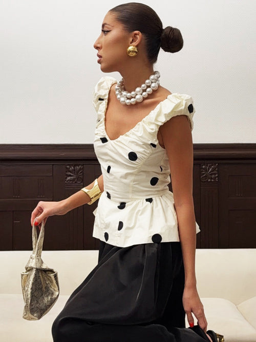Brady Polka Top