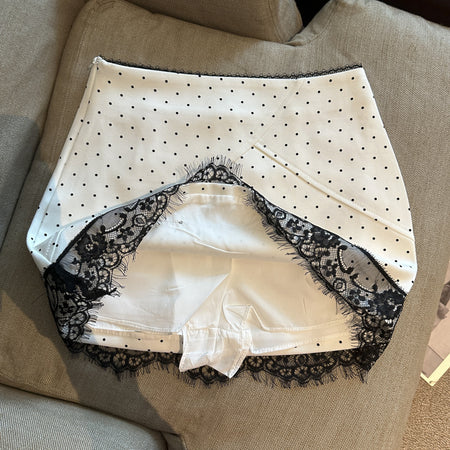 Britt Lace Polka Skorts