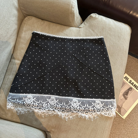 Britt Lace Polka Skorts