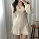 Taron Knitted A- Line Dress - Alamode By Akanksha