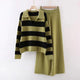 Farfetch Knitted Coord Set - Alamode By Akanksha