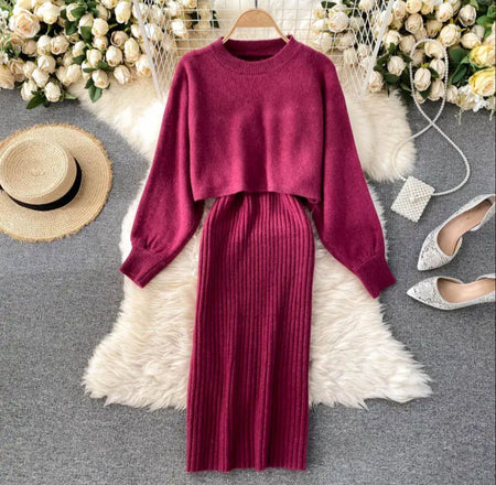 Calisto Coord Set - styled flat-lay shot, red - Miss Mosa By Akanksha