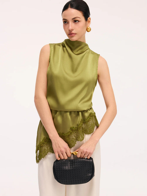 Cathy Statement Sleeveless Top