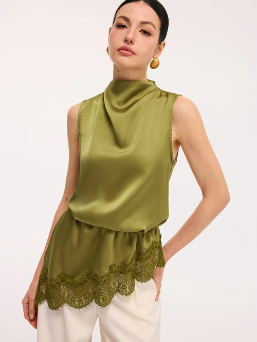 Cathy Statement Sleeveless Top