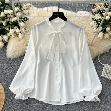 Celes Mini Tweed Dress With Shirt - flat-lay product shot, off-white - Miss Mosa By Akanksha