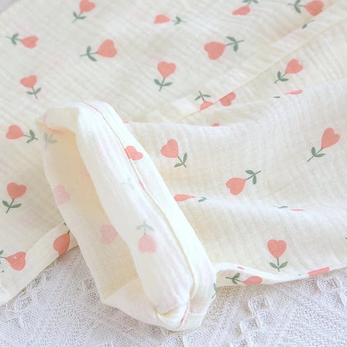 Cereza Premium Cotton Nightsuit In White