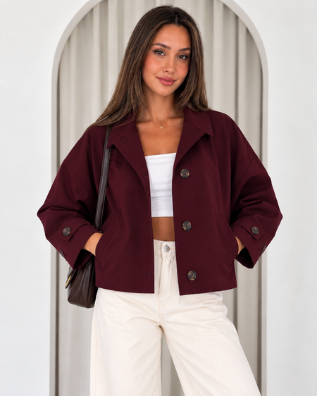 Eleanor Winter Crop Jacket