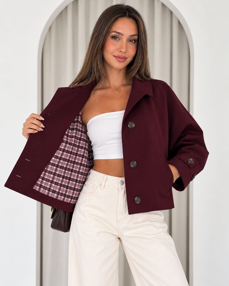 Eleanor Winter Crop Jacket