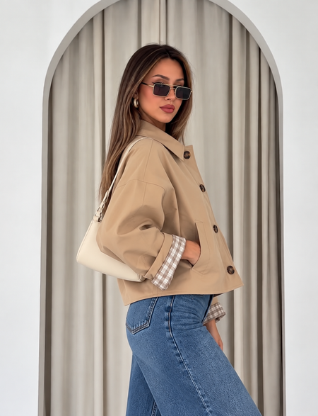 Eleanor Winter Crop Jacket