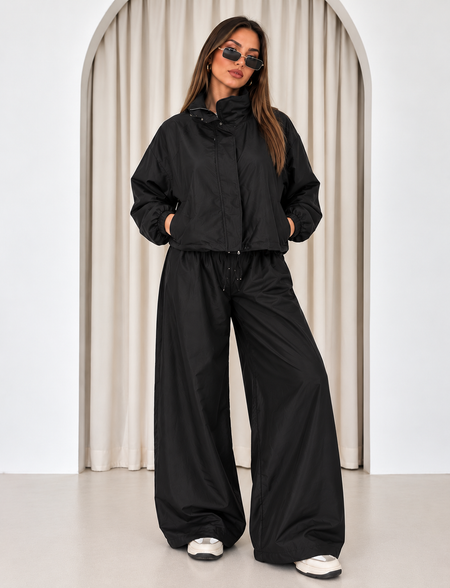 Carina Satin Coord Pant Set