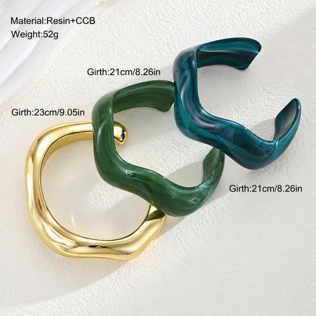 Kai 3Pcs Resin Bracelet Set