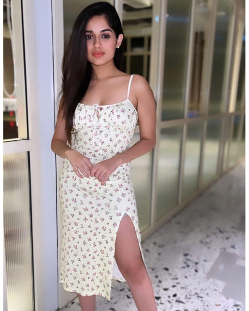Chelsea Summer Drawstring Midi Dress